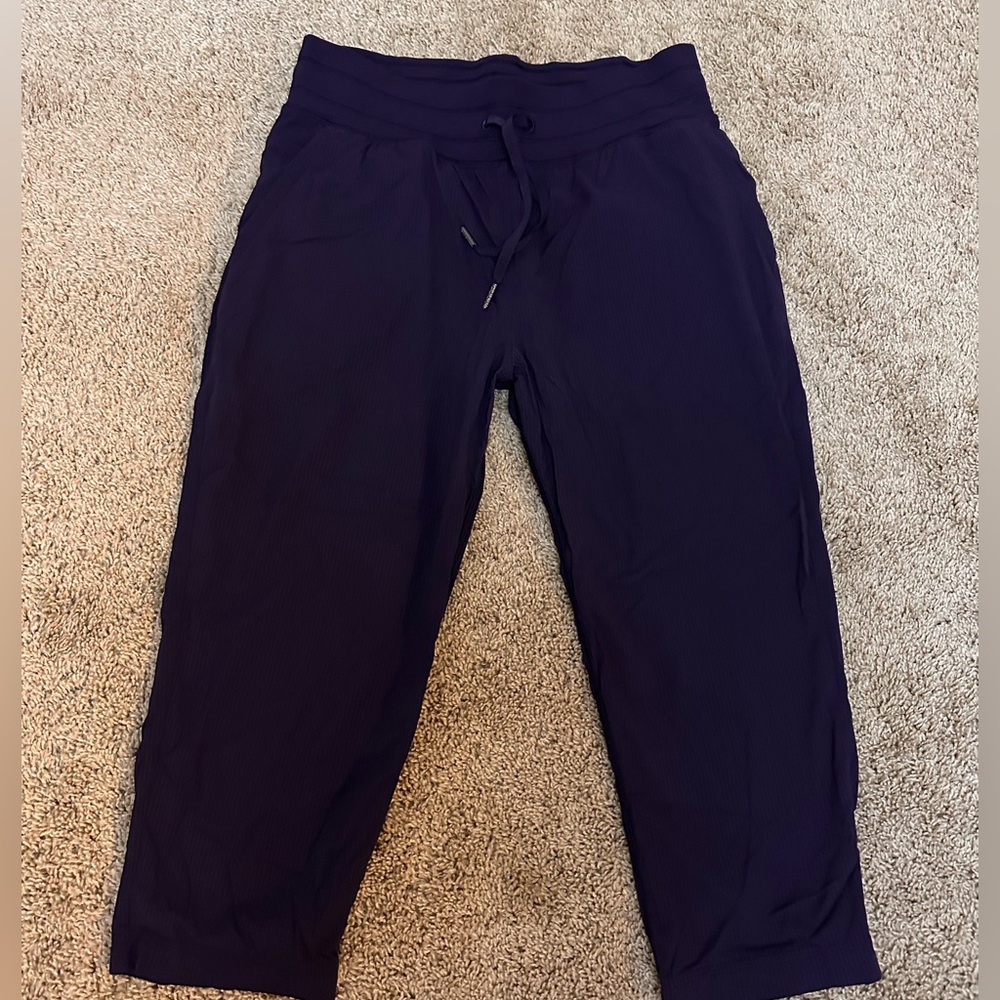 Lululmeon blue Capri pants